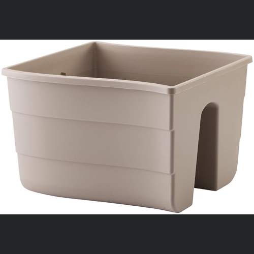 Donica balustradowa FALA 30x29 h20 - Taupe