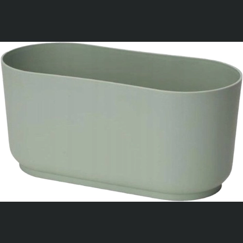 Skrzynka - osłonka Satina eco recycled 27x13 h13 - Szałwia