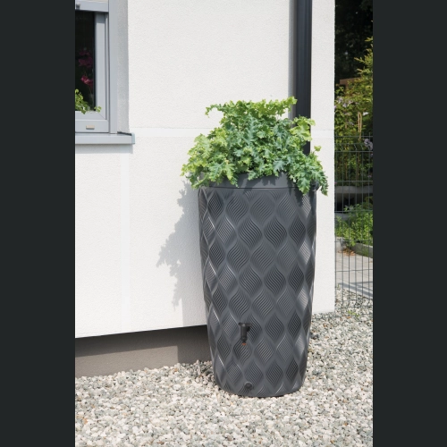 Zbiornik na deszczówkę Flow 60 h112 - 240L - Antracyt