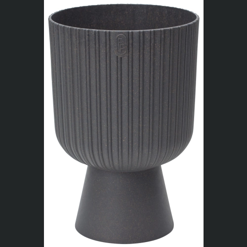 Doniczka KELI Mika Petit Eco WOOD 14 h20 - Antracyt