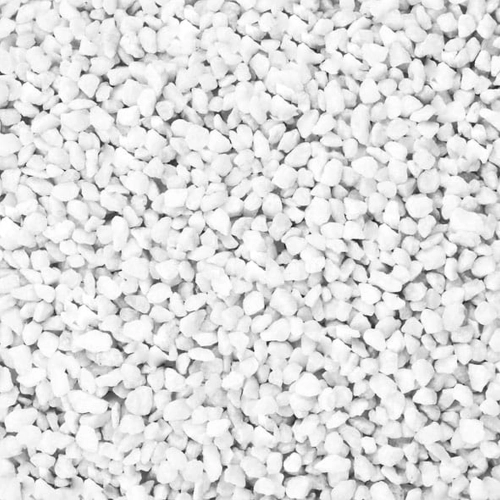 Ozdobny kamień dekoracyjny kamyk 0,5 kg 2-3 mm - Biały