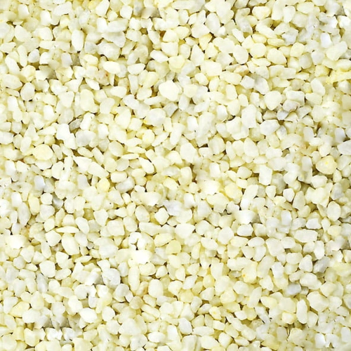Ozdobny kamień dekoracyjny kamyk  0,5 kg 2-3 mm - Kremowy