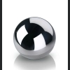 Kula stal nierdzewna CHROME 10 h10 - Srebrna