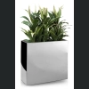 Donica ze stali nierdzewnej MIRROR Wall 75x28 h75 - Lustro
