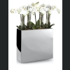 Donica ze stali nierdzewnej MIRROR Wall 75x28 h75 - Lustro