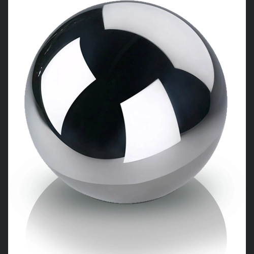 Kula stal nierdzewna CHROME 99 h99 - Srebrna