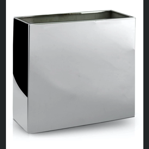 Donica ze stali nierdzewnej MIRROR Wall 75x28 h75 - Lustro