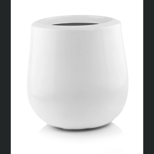 Donica z włókna szklanego FIBERGLASS TULIP 34 h35 - Biała