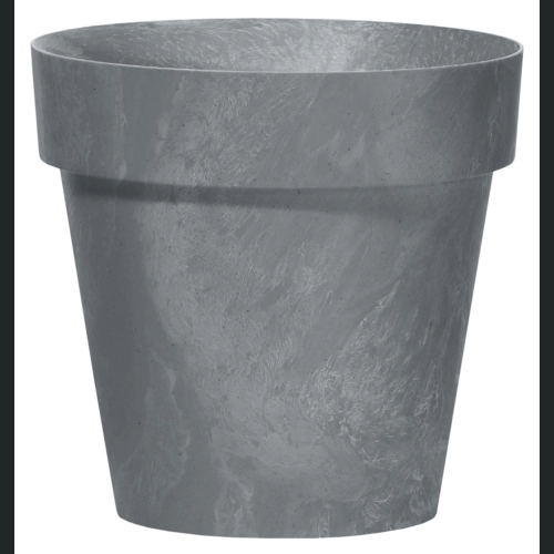 Doniczka Cube DCUB170E BETON Effect 17 h15 - Marengo
