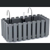 Skrzynka balkonowa + haki Boardee DDEF400W - Szary