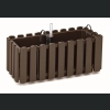 Skrzynka balkonowa + haki Boardee DDEF400W - Brąz