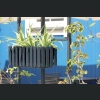 Skrzynka balkonowa + haki Boardee DDEF600W - Antracyt