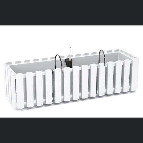 Skrzynka balkonowa + haki Boardee DDEF600W - Biała