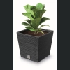 Doniczka FURU Square Low DFS240 24x24 h23 - Antracytowa