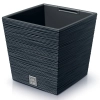 Doniczka FURU Square Low DFS300 30x30 h29 - Antracytowa