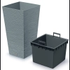 Doniczka FURU Square DFSH265 26x26 h50 - Beton
