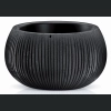 Doniczka Beton Bowl DKB370 37 h22 - Czarny beton