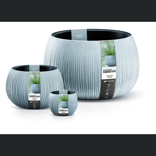 Doniczka Beton Bowl DKB150 15 h11 - Beton