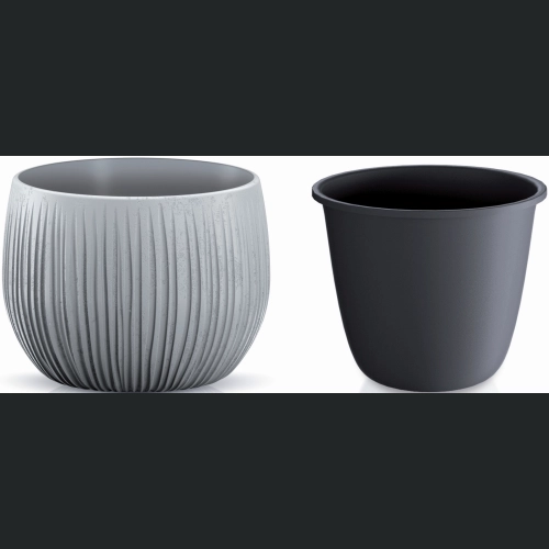 Doniczka Beton Bowl DKB180 18 h14 - Beton