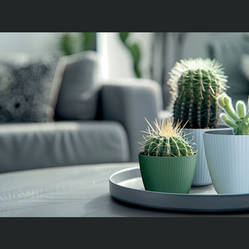 Doniczka osłonka LAMIA DLAM400 39 h32 - Zielona pinia