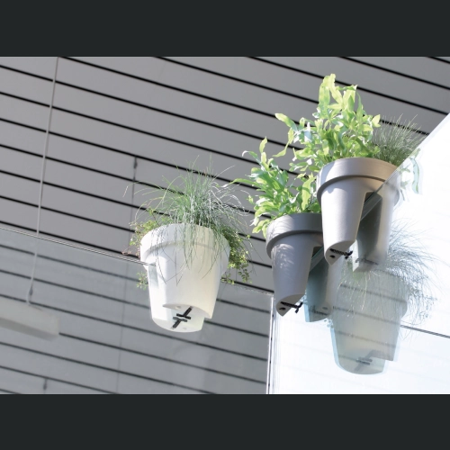 Donica balustradowa Lofly DLOFR250 24x24 h22 - Biała