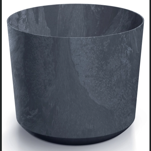 Doniczka - osłonka TUBO Beton EFFECT DPOS300E 30 h26 - Antracyt