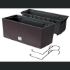 Skrzynka balkonowa Rato rattan DRC400W + haki - Umbra