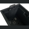 Skrzynka balkonowa Rato rattan DRC400W + haki - Antracyt
