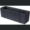 Skrzynka balkonowa Rato rattan DRC600W +haki - Antracyt