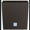 Doniczka rattan Rato Low DRTS225L 22x22 h23 - Umbra