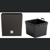 Doniczka rattan Rato Low DRTS400L 40x40 h41 - Umbra