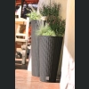 Doniczka rattan RATO Tubus DRTUS200 20 h38 - Umbra