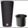 Doniczka rattan RATO Tubus DRTUS400 40 h76 - Umbra