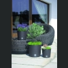 Donica rattan RATO Round DRTUS400L 40 h37 - Antracyt