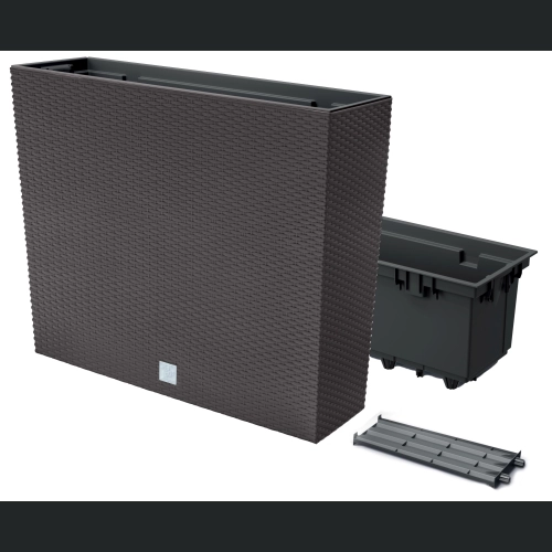 Skrzynka wysoka Rato T rattan DRC600T 58x18 h49,8 - Umbra