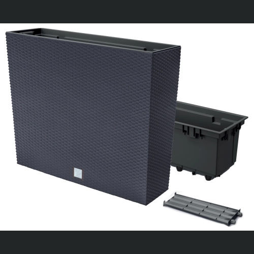 Skrzynka wysoka Rato T rattan DRC600T 58x18 h49,8 - Antracyt
