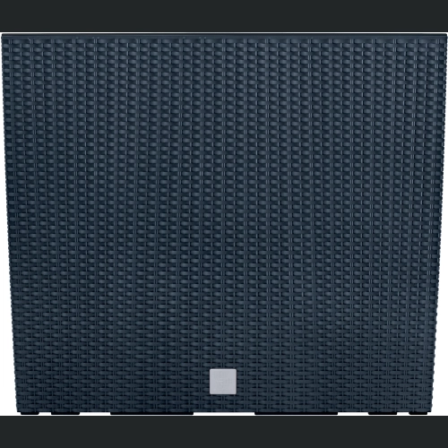 Skrzynka wysoka Rato T rattan DRC800T 77x23,5 h69 - Antracyt