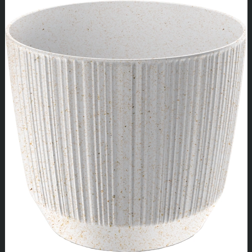 Doniczka osłonka Ryfo ECO Wood DRF170W 17 h15 - Biały ECO