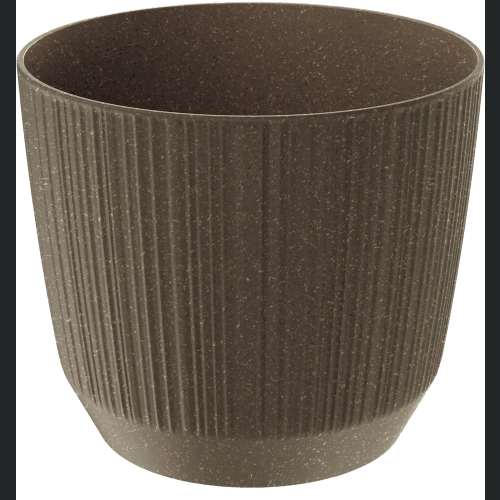Doniczka osłonka Ryfo ECO Wood DRF200W 20 h17 - Kawa  ECO