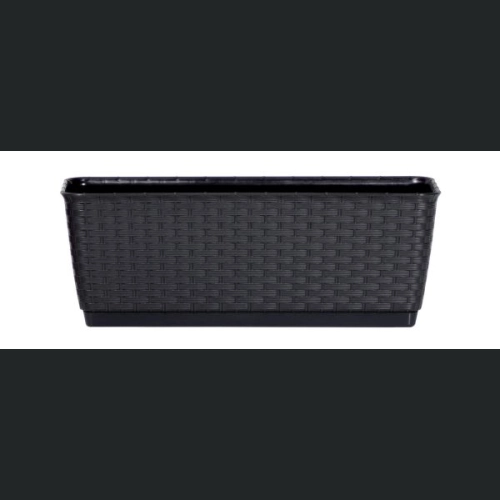 Skrzynka rattan RATOLLA DRL500P 49x17 h17 Antracyt