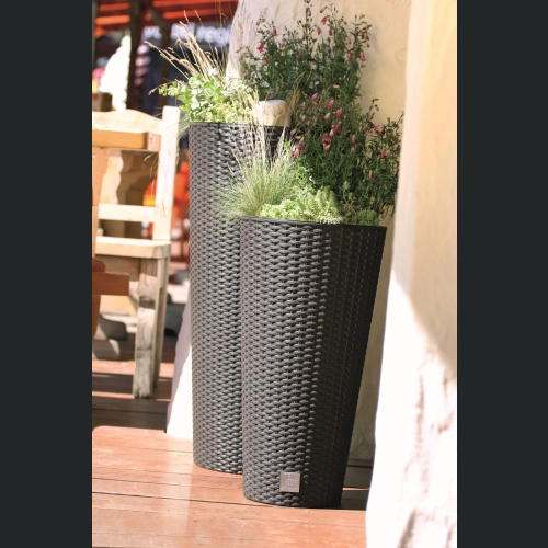 Doniczka rattan RATO Tubus DRTUS200 20 h38 - Umbra