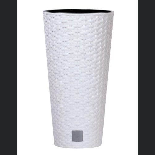 Doniczka rattan RATO Tubus DRTUS250 25 h48 - Biała