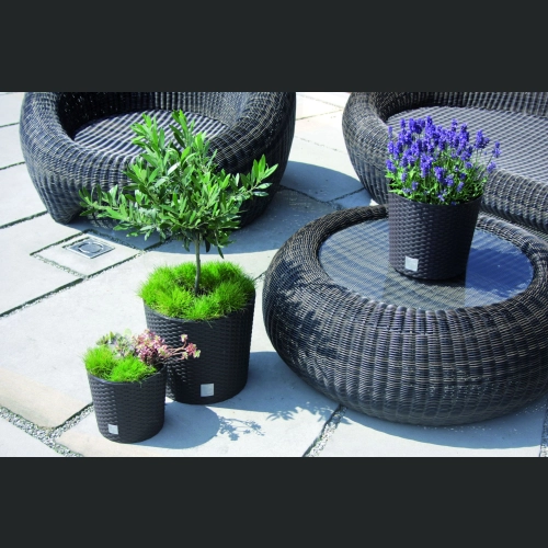 Donica rattan RATO Round DRTUS400L 40 h37 - Umbra