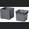 Donica Sierra Square Beton Effect DSI300E 29x29 h29 - Marengo