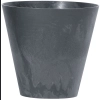 Doniczka Tubus Beton Effect DTUB400E 40 h37 - Antracyt