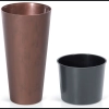 Doniczka Tubus Slim Corten DTUS300C 30 h58 - Stal kortenowa