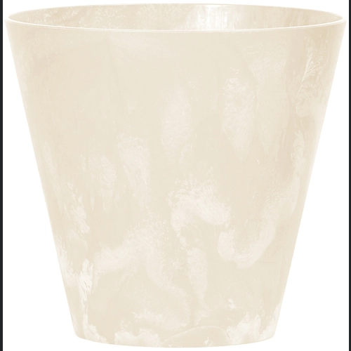 Doniczka Tubus Beton Effect DTUB250E 25 h23 - Kremowa
