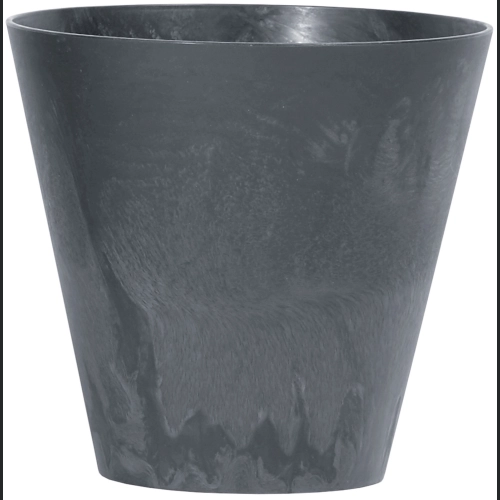 Doniczka Tubus Beton Effect DTUB400E 40 h37 - Antracyt