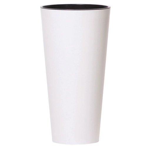 Doniczka Tubus Slim DTUS200 20x38 - Biały mat