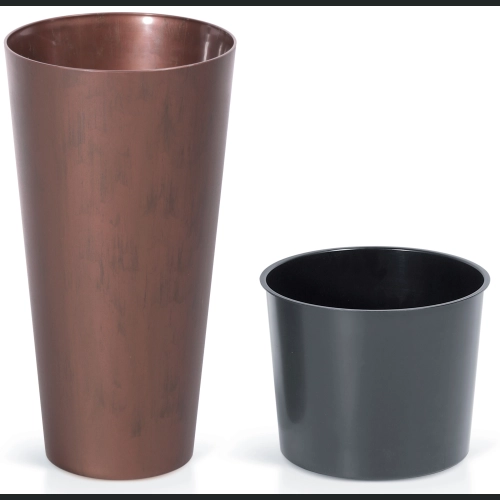 Doniczka Tubus Slim Corten DTUS300C 30 h58 - Stal kortenowa